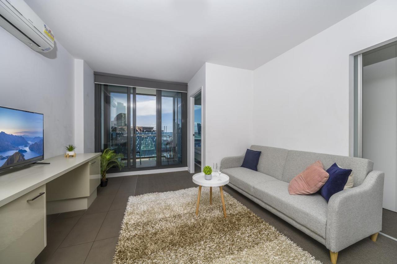 Hudson Sea View Apartments Southern Cross Station Cbd Melbourne Ngoại thất bức ảnh