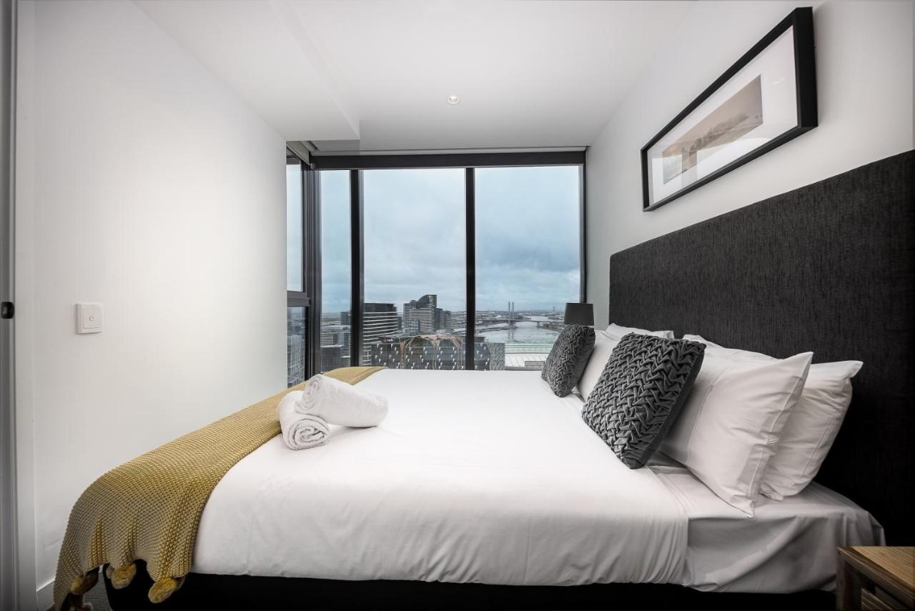 Hudson Sea View Apartments Southern Cross Station Cbd Melbourne Phòng bức ảnh